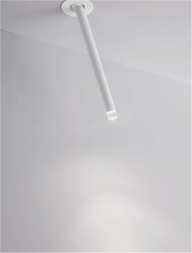 Spot LED incastrabil design tubular STILVI, H-24cm