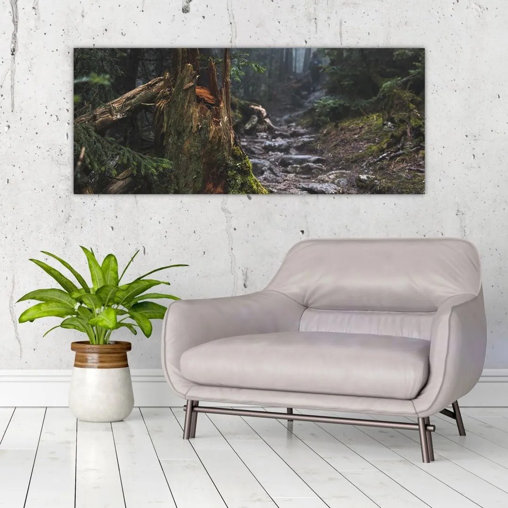 Tablou - În pădure (120x50 cm)