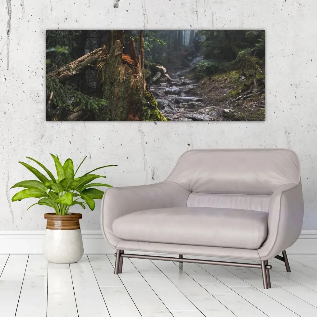 Tablou - În pădure (120x50 cm)
