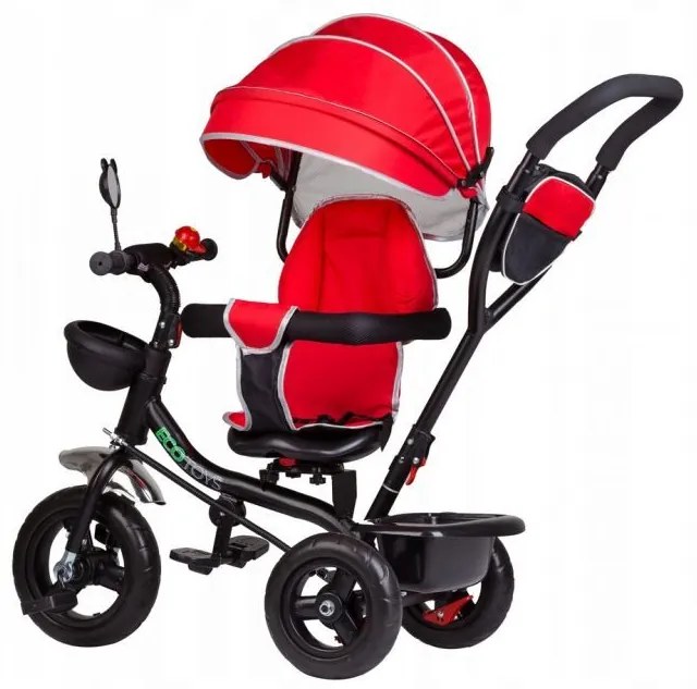 Tricicletă cu scaun rotativ pentru copii Smart Trike RED