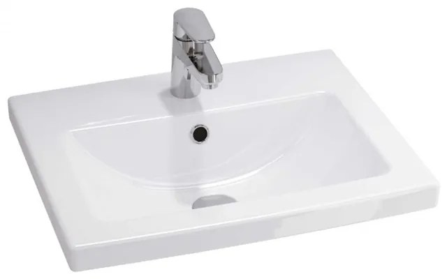 Lavoar pentru mobilier Cersanit, Como, 50 cm, alb