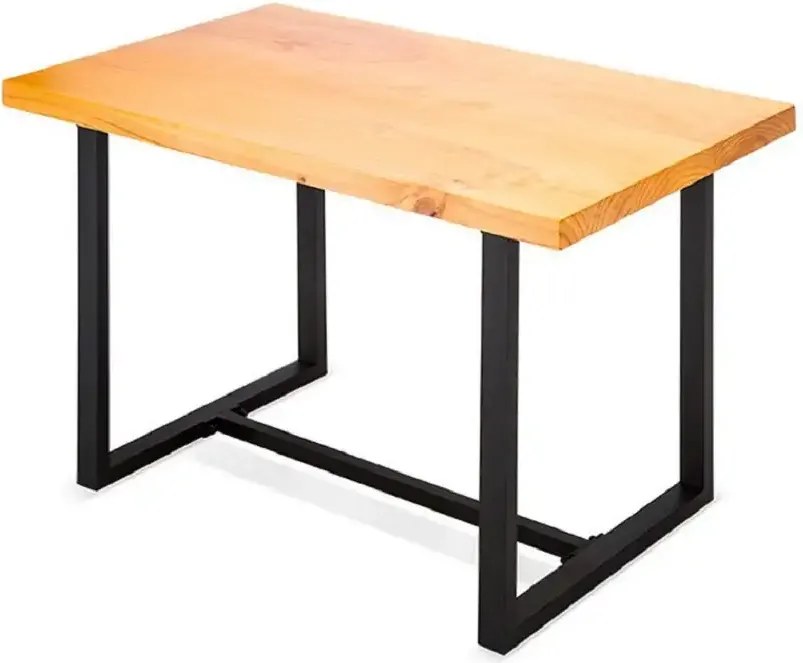 Masa bucatarie  lemn.seria wood A-620,pin natur-negru,100x59x75 cm, 30103