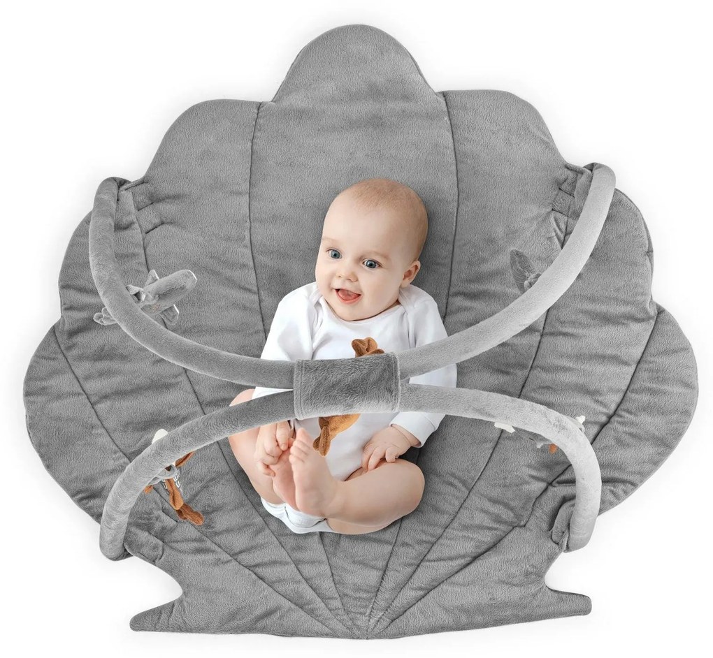 Centru de Activitati Multifunctional 3 in 1, Saltea Interactiva Pentru Copii si Bebelusi, 88x55x100 cm