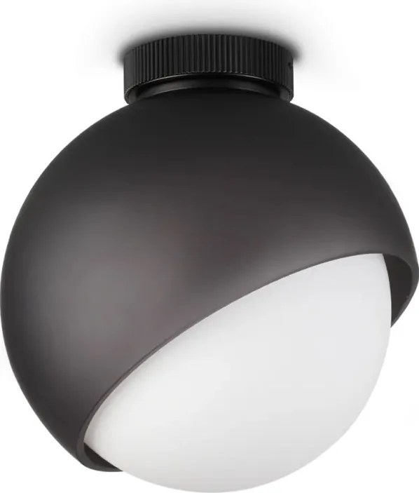 Plafoniera moderna BLOOM PL1 D22 NERO