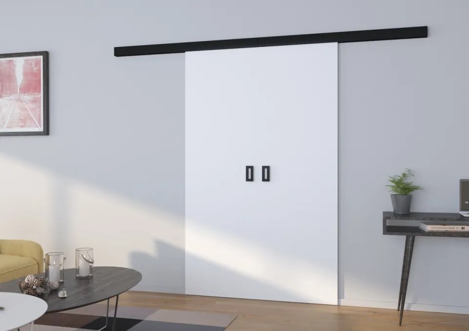 Usa glisanta dubla, Toppo, ADRK Furniture (Latime: 126 cm, Culoare: Casmir)