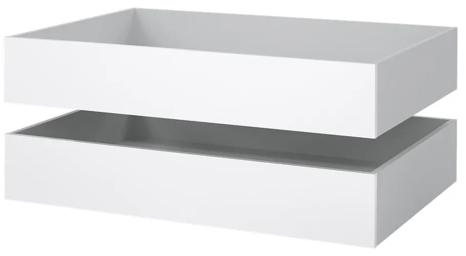 Sertare sub pat albe 2 buc. Naia – Tvilum