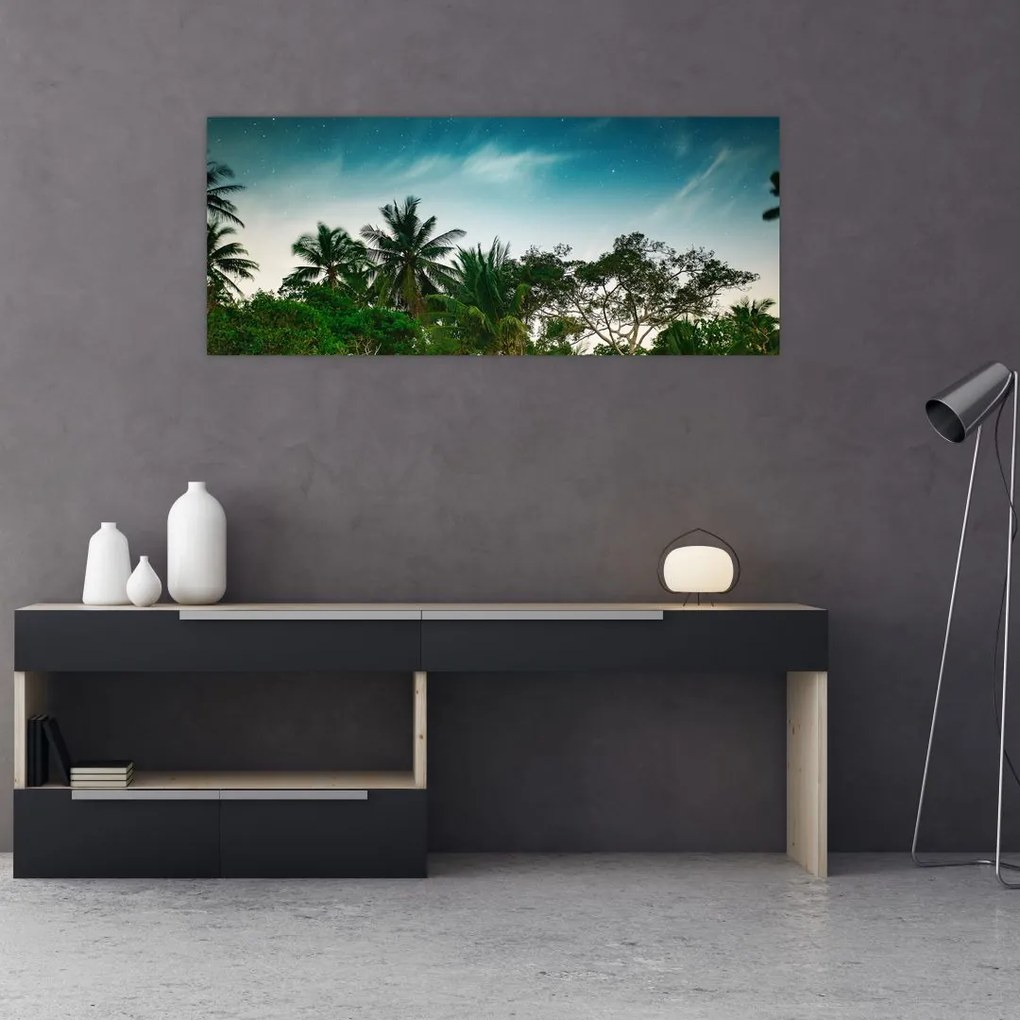 Tablou - palmierii (120x50 cm)