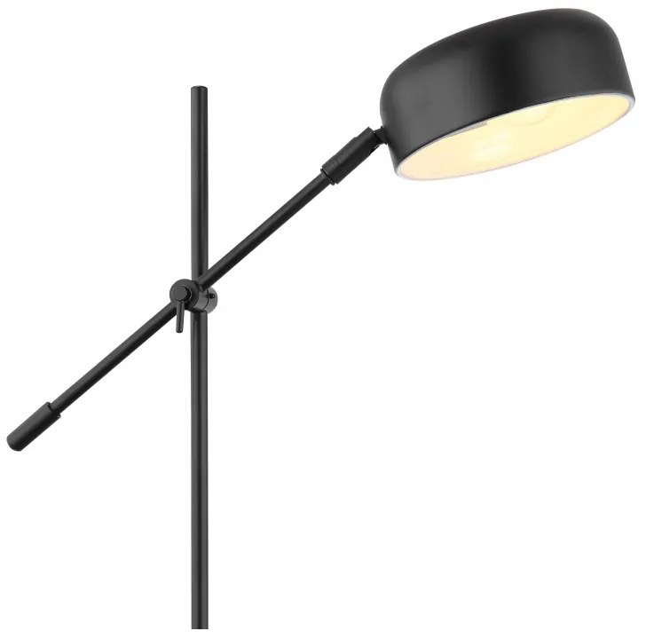 Lampadar, lampa de podea design modern GIANNA negru 24099SB GL