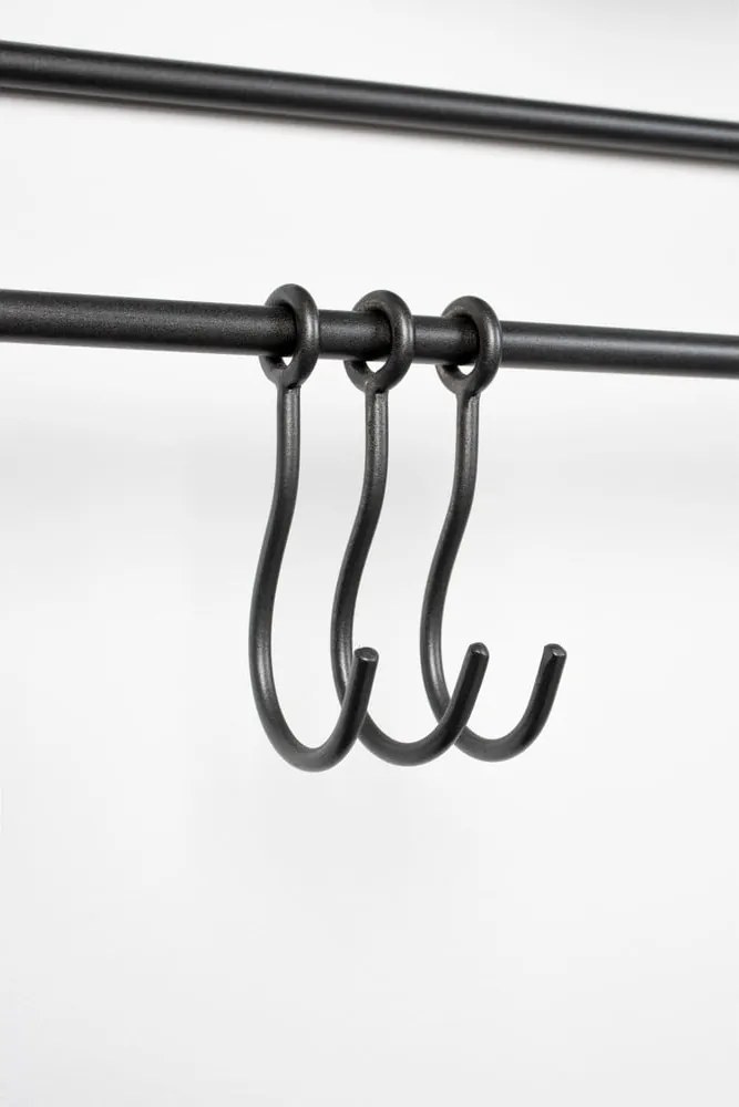 Set pentru hol negru din oțel Duco – White Label