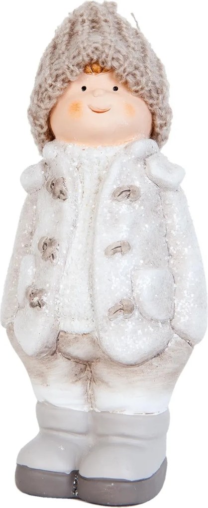 Figurina baietel Winter White