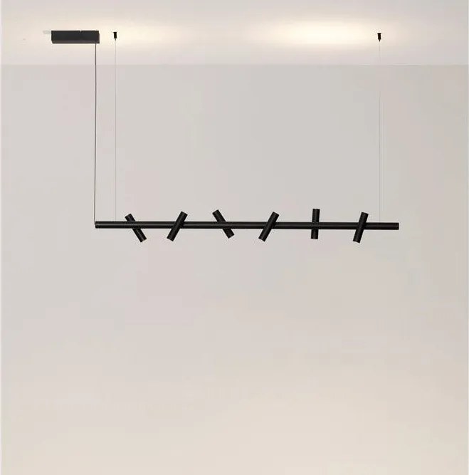 Lustra suspendata cu 6 spoturi LED AVELO