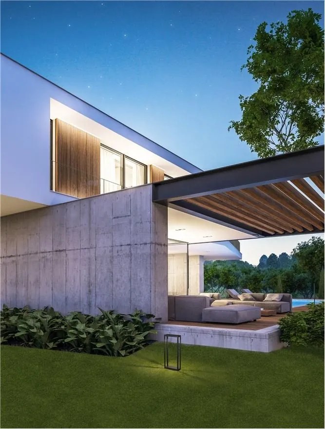 Stalp LED iluminat exterior IP65 COSMIC H-50cm