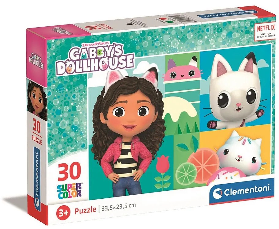 Gabby's Dollhouse Pictures Puzzle Clementoni de 30 de piese