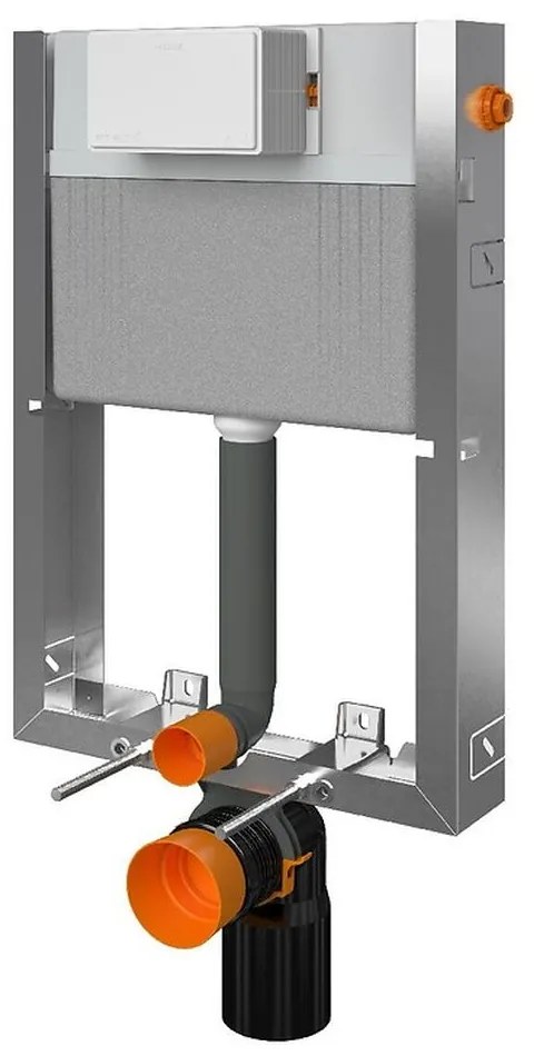 Rezervor wc incastrat Cersanit Aqua 92, pneumatic