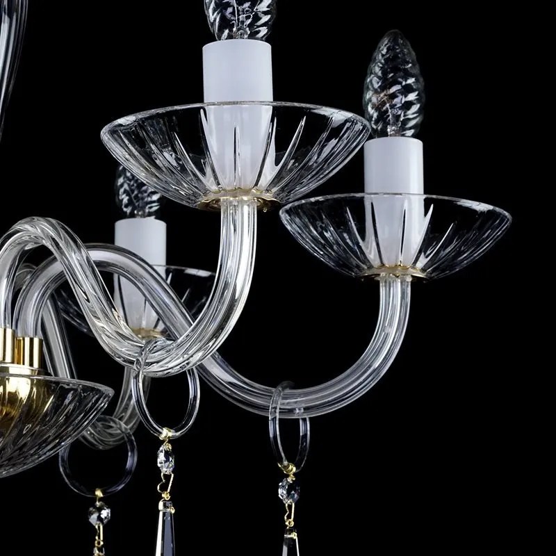 Lustra 8 brate Cristal Bohemia Exclusive STEFANIE VIII.