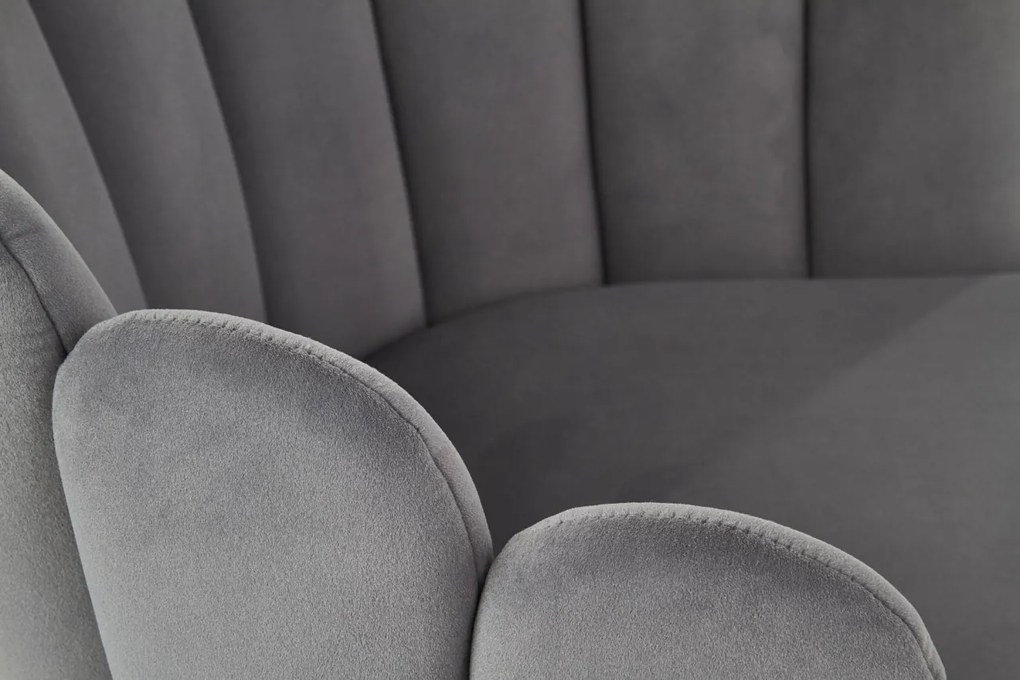 Scaun K410 velvet gri