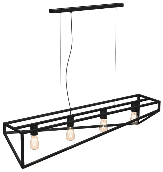 Lustră pe cablu GOTE 4xE27/60W/230V