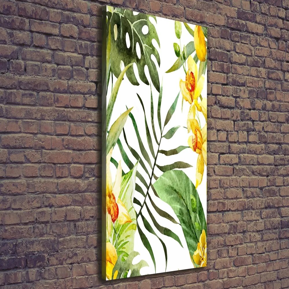 Print pe canvas Flori tropicale