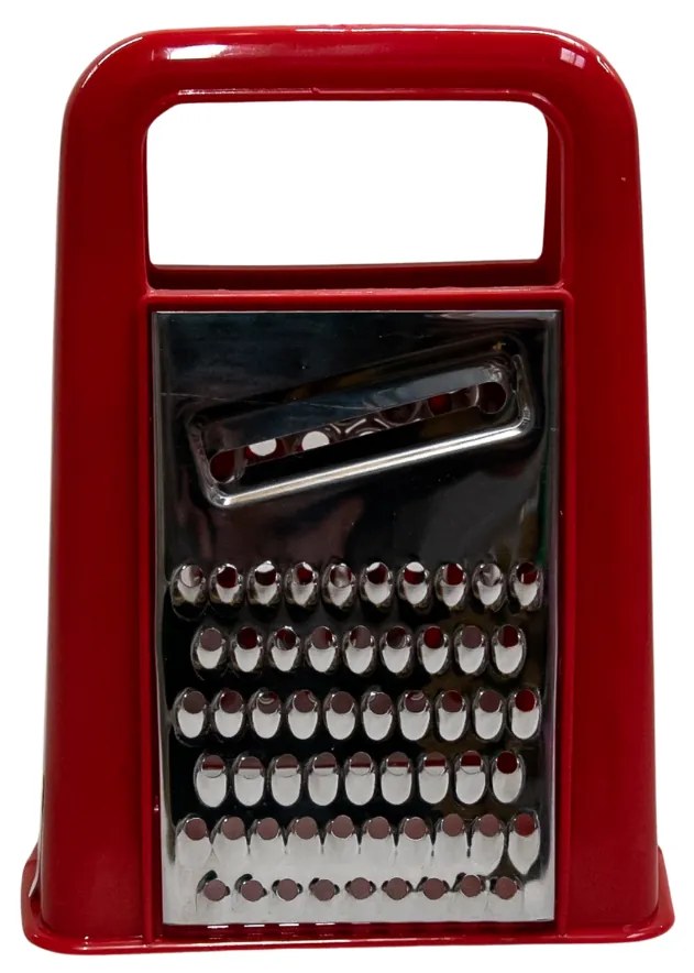 Razatoare rosie cu doua parti si maner, 19x8x14,5 cm