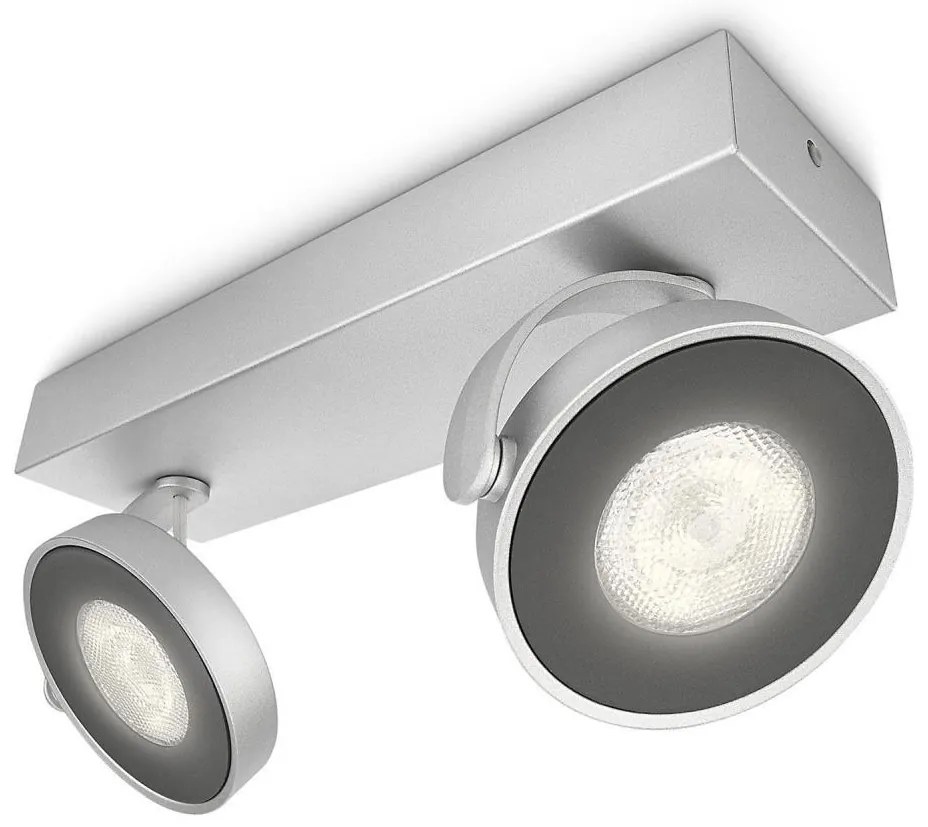 Spot LED dimabil Philips 53172/48/16 MYLIVING CLOCKWORK 2xLED/4,5W/230V