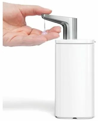 Dozator de săpun cu pompă Simplehuman 473 ml , alb