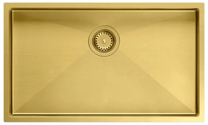 Chiuveta inox ANTHONY 80 auriu