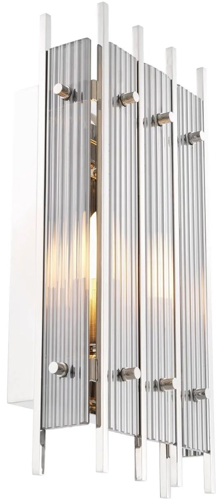 Aplica perete design LUX Sparks S, fumuriu 114383 HZ