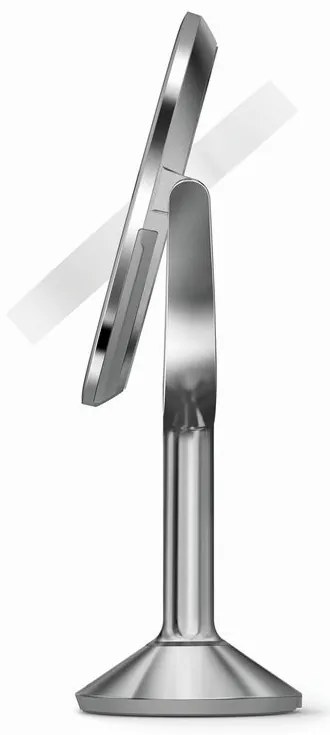 Oglindă Simplehuman cu senzor TRIO cu control tactil, albă