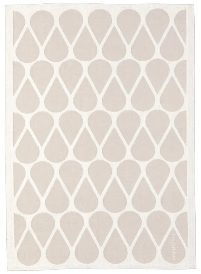 Prosop de vase din amestec de in 46x66 cm Otis Mud – Pappelina