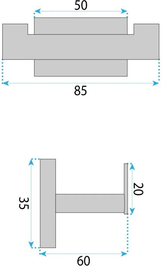 Bara portprosop OSTE 205 negru