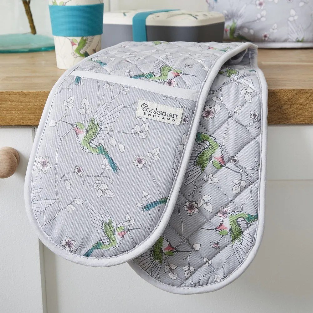 Set cu prosoape, șorț și mănușă de bucătărie 5 buc. Hummingbirds – Cooksmart ®