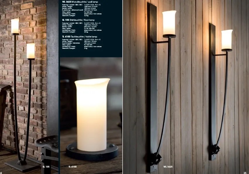 Lustra din fier forjat cu 8 surse de lumina ideala pentru iluminatul mesei, HL 2430