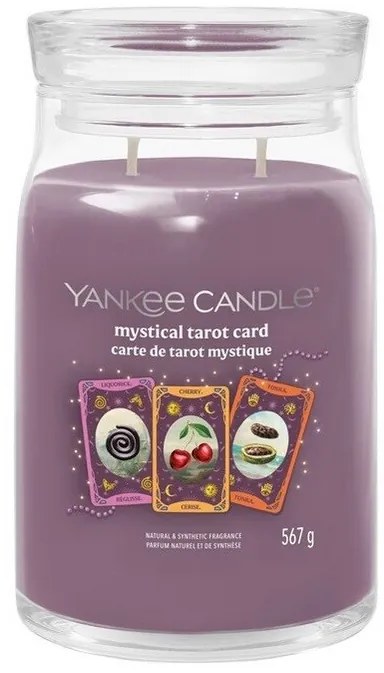 Yankee Candle Lumânare parfumată mare Signature Halloween Mystical Tarot Card, 567 g, L