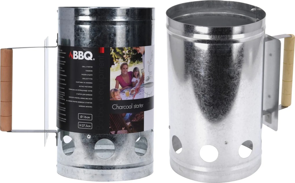 Starter pentru carbuni BBQ, aprinzator brichete
