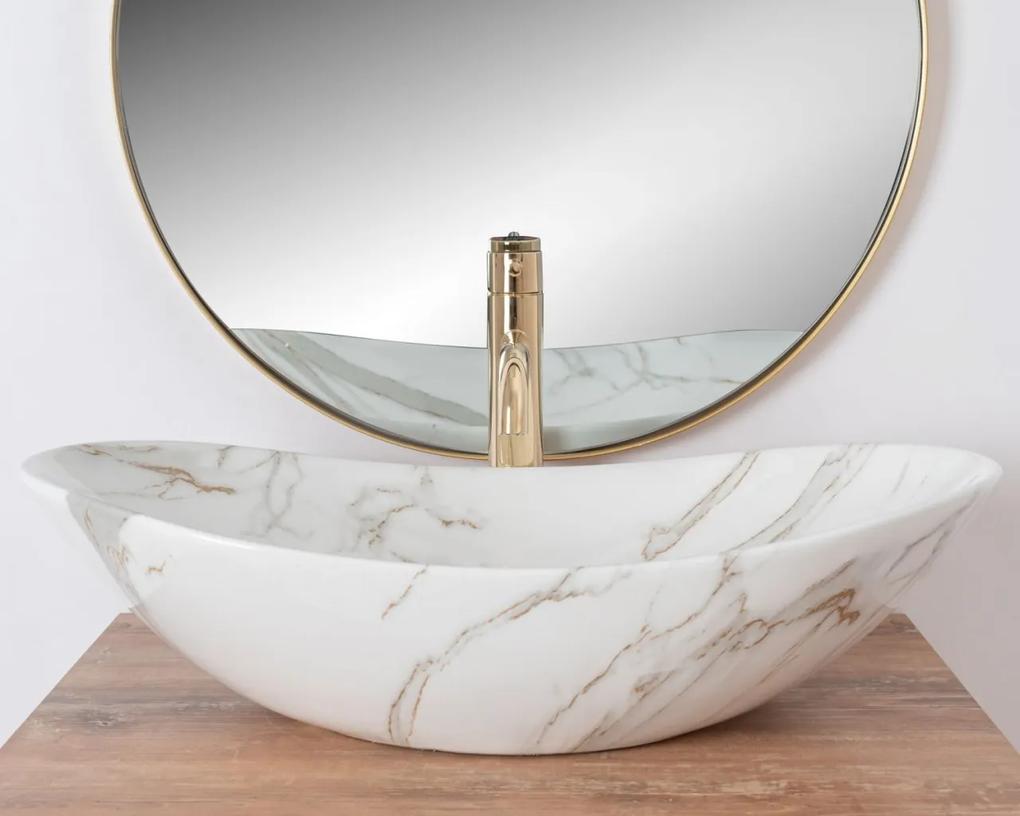 Lavoar Royal Aiax Marmura ceramica sanitara - 62,5 cm