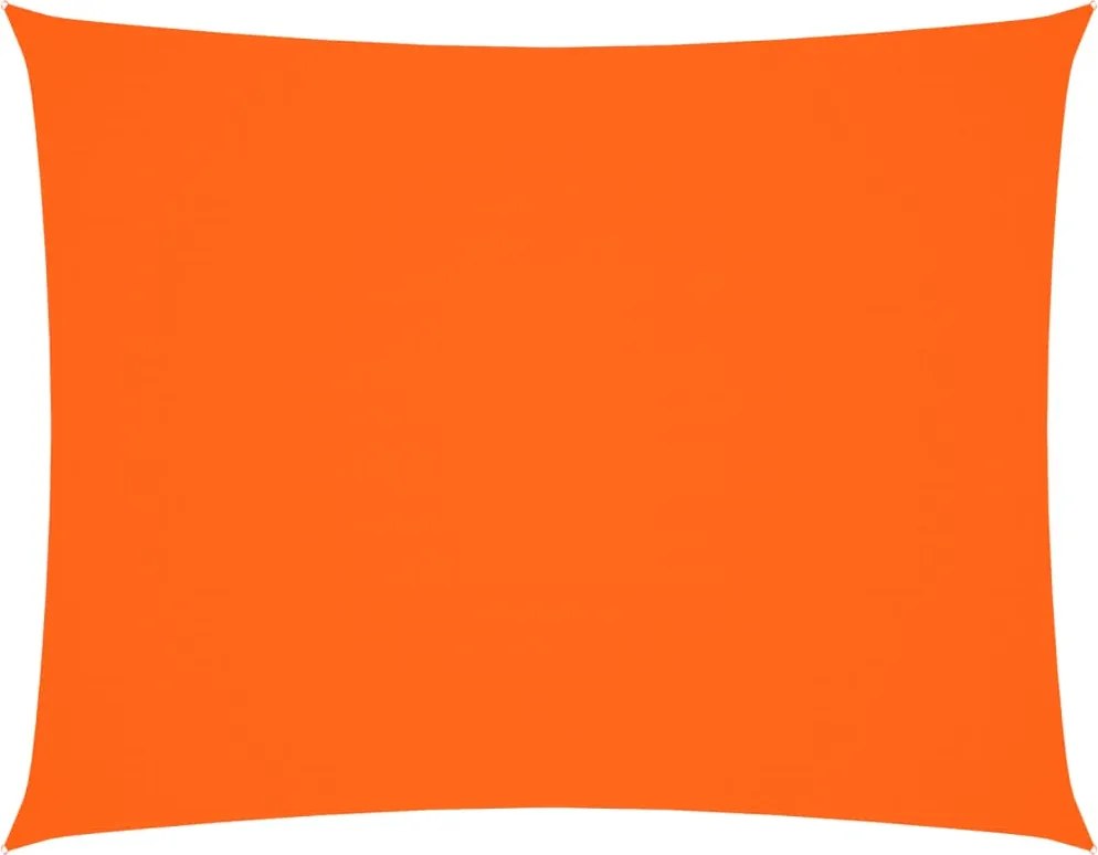 vidaXL Parasolar, portocaliu, 6x8 m, țesătură oxford, dreptunghiular