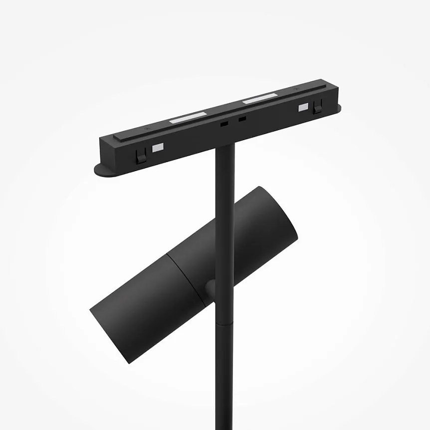 Spot LED, accesoriu pentru sina magnetica Exility, Elti Duo negru