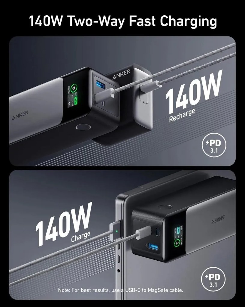 Baterie ext. Anker 24000mAh, negru