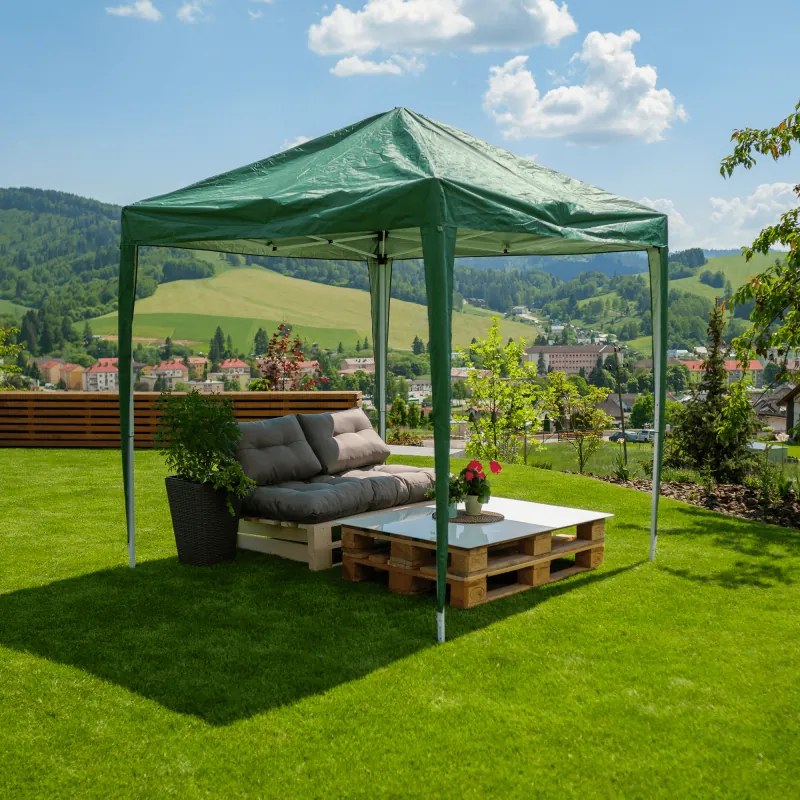 Pavilion Gradina Pliabil TREKAN TIP 1 Verde 2x2m