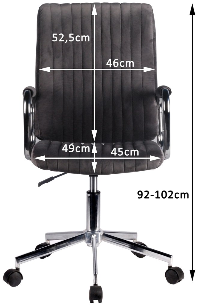 Scaun de birou Fronteras (negru). Promo -27%. 1117091
