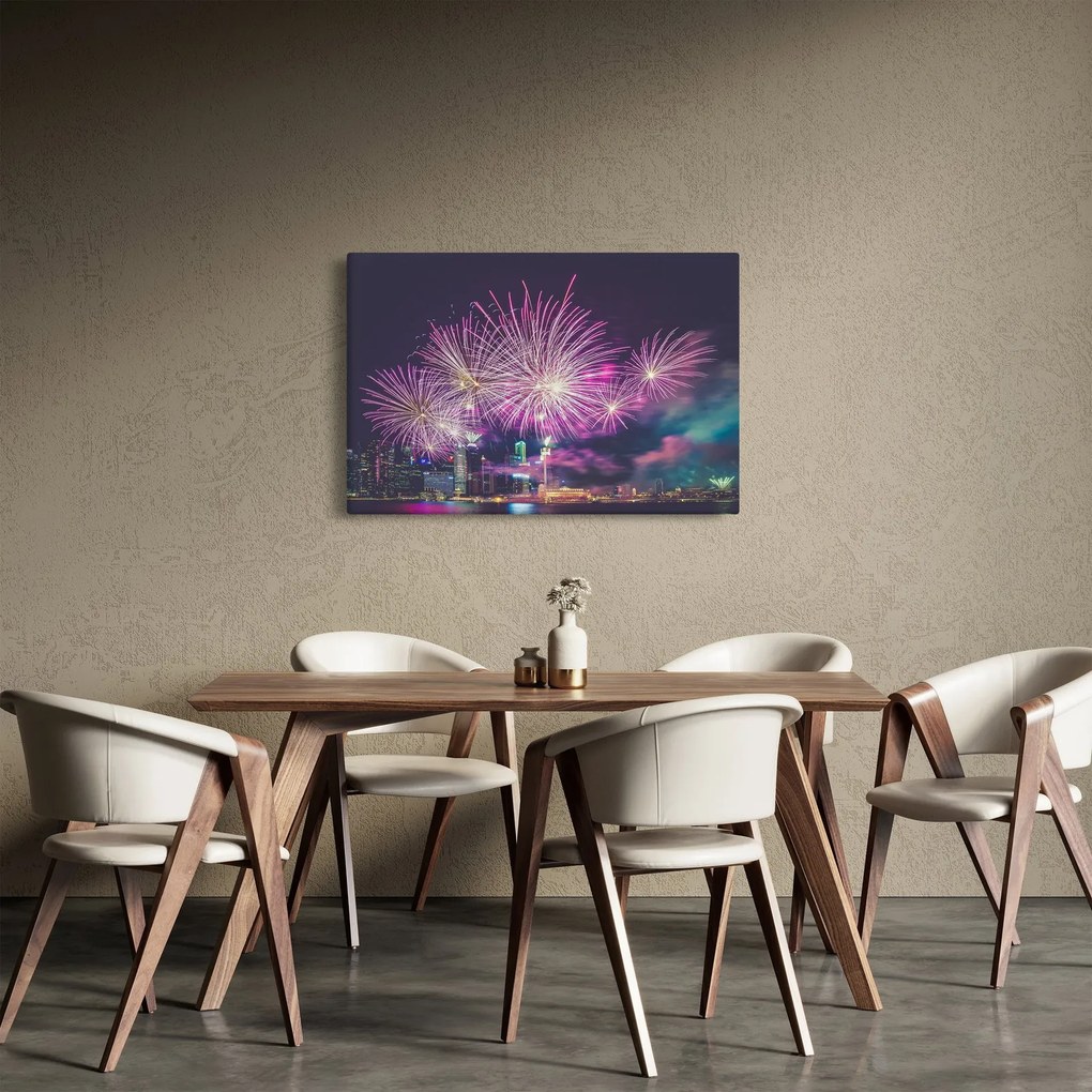 Tablou cu artificii (90x60 cm)