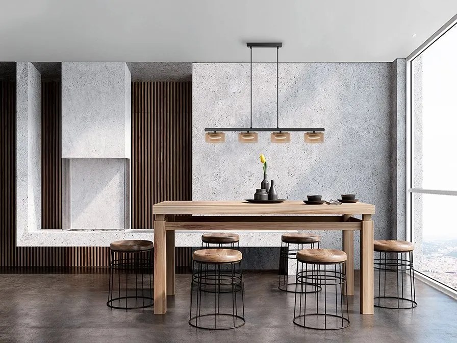 Lustra LED suspendata design modern Olaia 4L