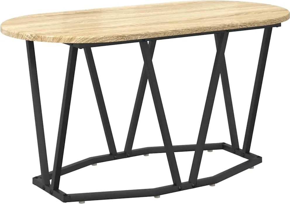 vidaXL Masă de cafea Stejar Sonoma 80 x 40 x 40.5 cm