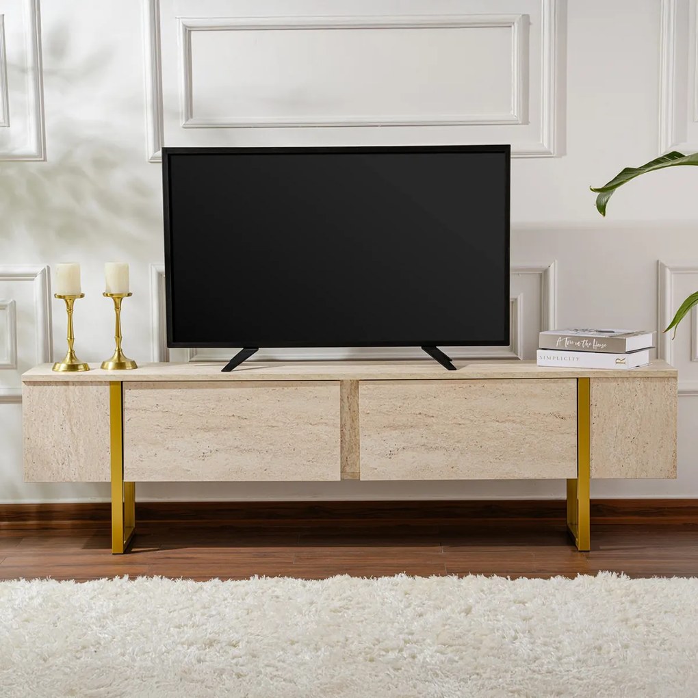 Măsuță TV Serenity Travertine