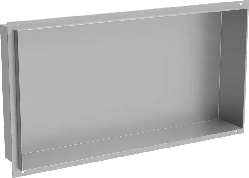 Mexen X-Wall-NR etajeră încastrată fără flanșă 60 x 30 cm, inox - 1911603010