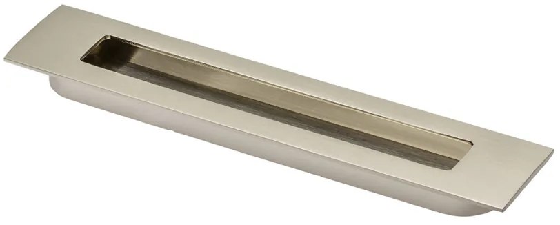 Manere ingropate pentru mobilier model UZ-E6 (Finisaj: Crom lucios, Distanta dintre gauri: 160 mm)