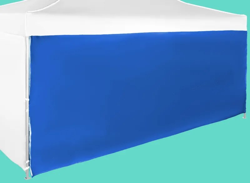 Perete lateral  4,5m pentru cort, Albastru