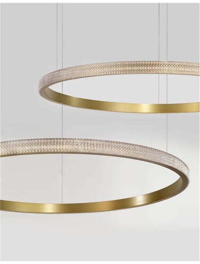 Lustra LED moderna diametru 85cm, Orlando