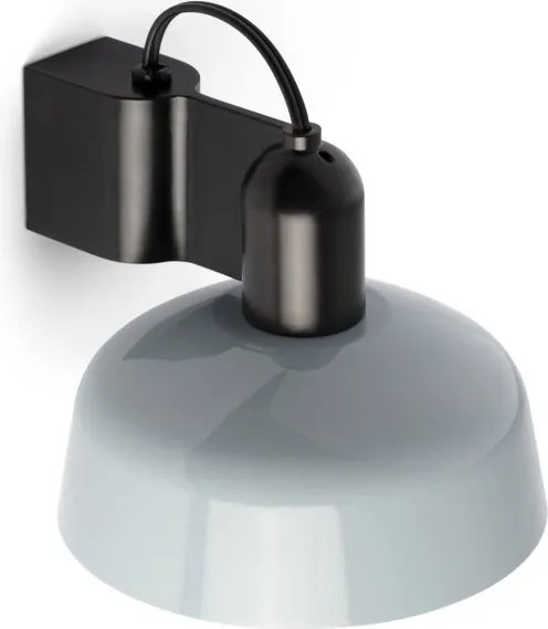 Aplica de perete metal TATAWIN negru, blue