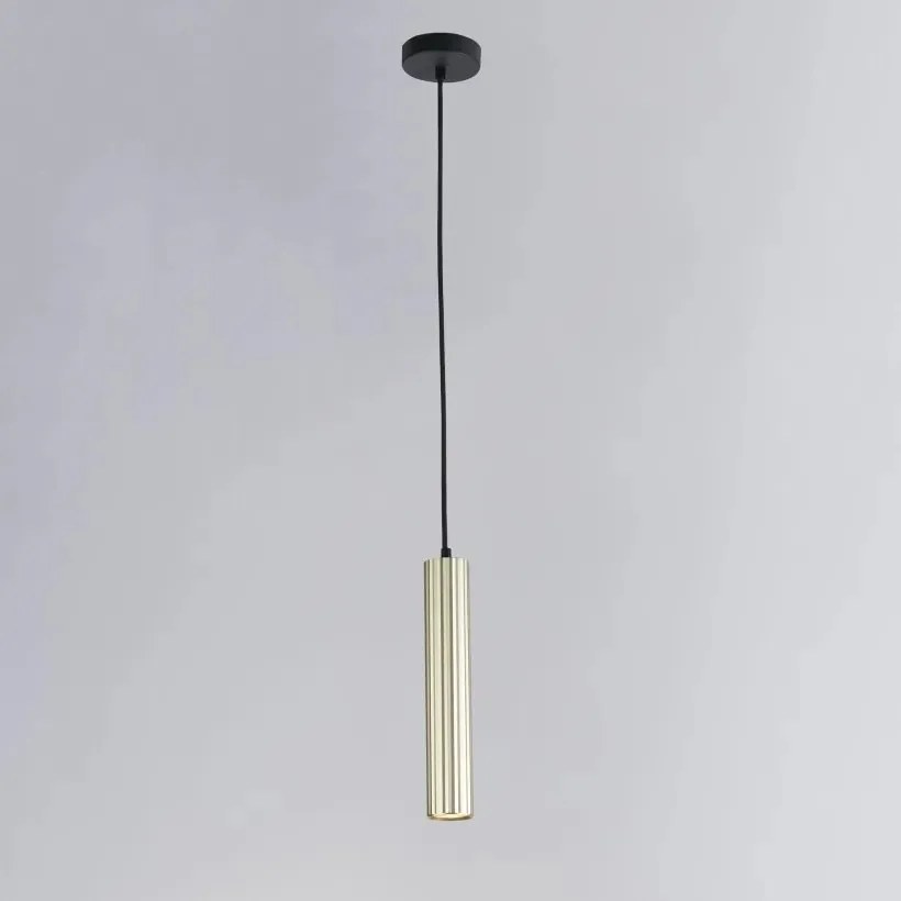 Pendul din aluminiu canelat Anna auriu